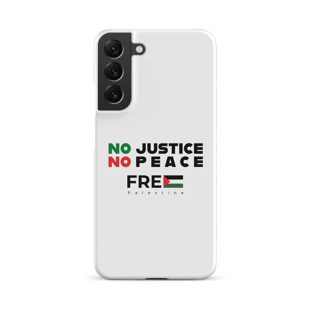 Snap case for Samsung® - No Justice No Peace, Samsung Glossy Samsung Galaxy S22 Plus