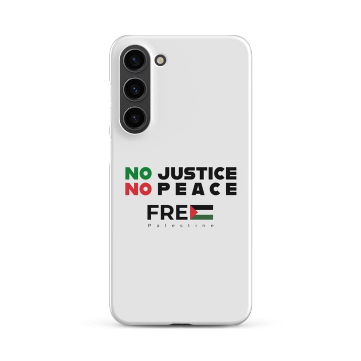 Snap case for Samsung® - No Justice No Peace, Samsung Glossy Samsung Galaxy S23 Plus
