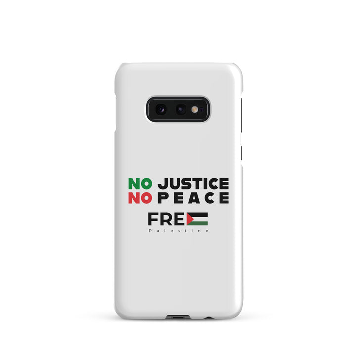 Snap case for Samsung® - No Justice No Peace, Samsung Matte Samsung Galaxy S10e