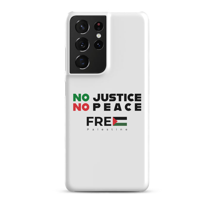 Snap case for Samsung® - No Justice No Peace, Samsung Matte Samsung Galaxy S21 Ultra