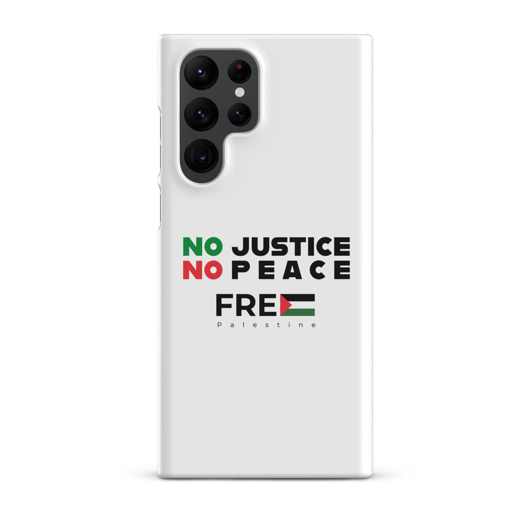 Snap case for Samsung® - No Justice No Peace, Samsung Matte Samsung Galaxy S22 Ultra