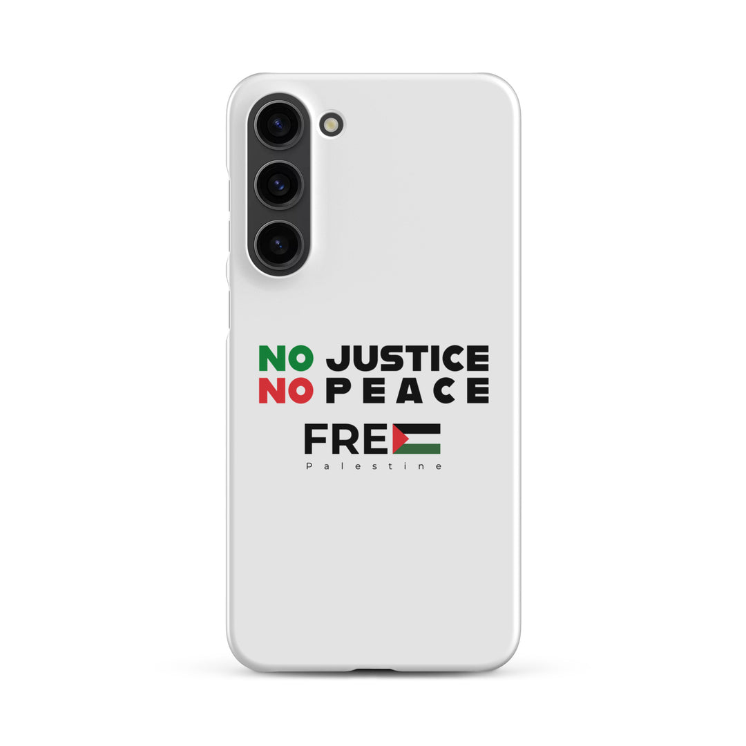 Snap case for Samsung® - No Justice No Peace, Samsung Matte Samsung Galaxy S23 Plus