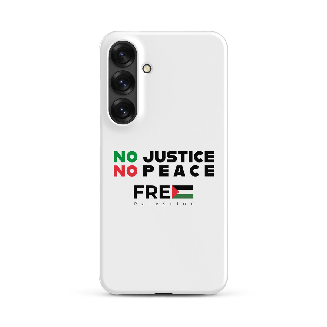 Snap case for Samsung® - No Justice No Peace, Samsung Matte Samsung Galaxy S25 Plus