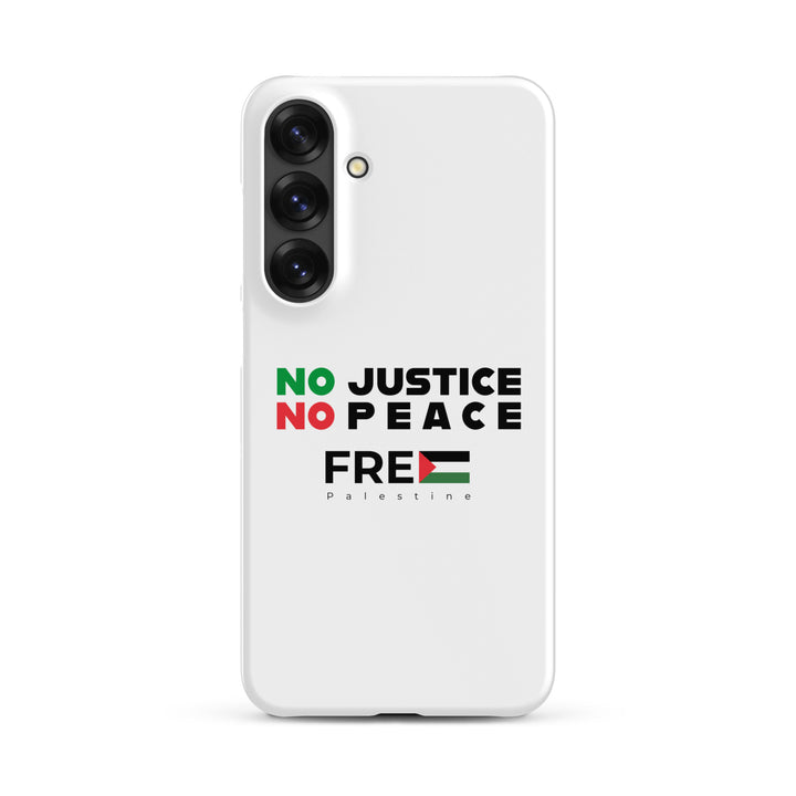 Snap case for Samsung® - No Justice No Peace, Samsung Matte Samsung Galaxy S25 Plus