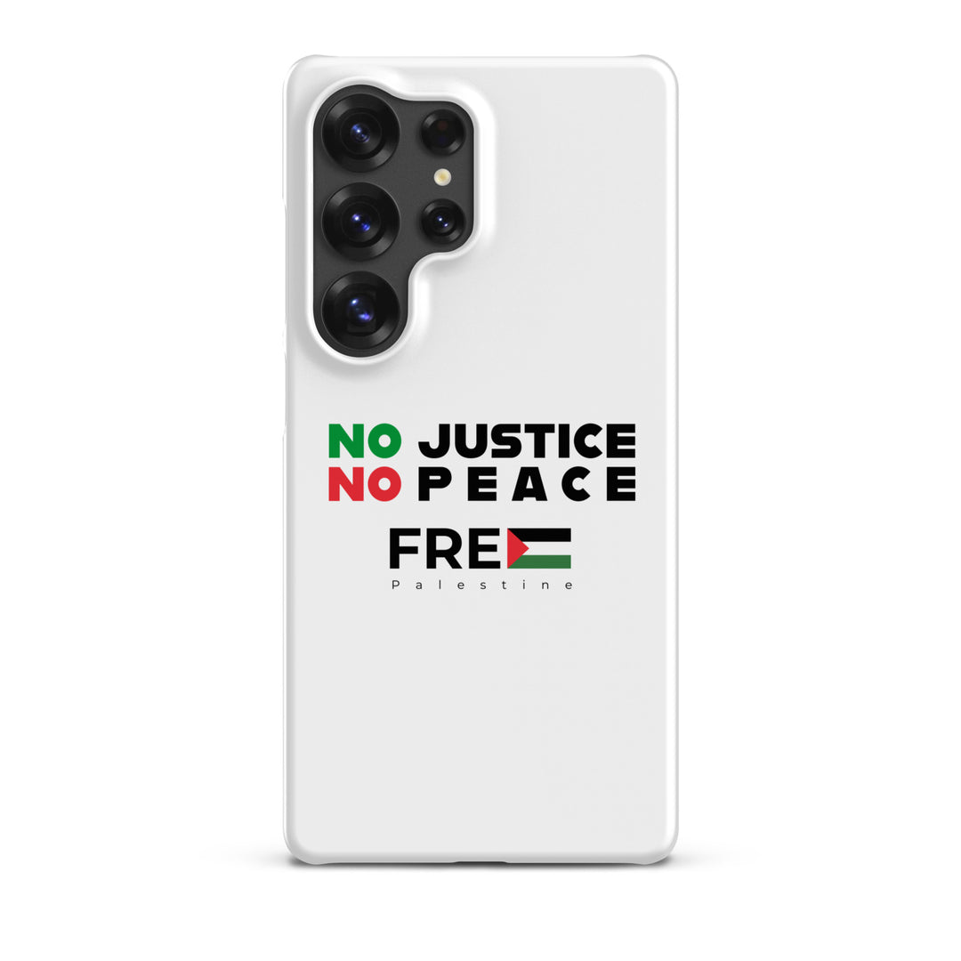 Snap case for Samsung® - No Justice No Peace, Samsung Matte Samsung Galaxy S25 Ultra