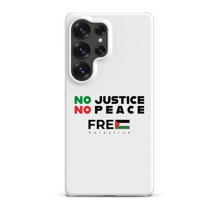 Snap case for Samsung® - No Justice No Peace, Samsung Matte Samsung Galaxy S25 Ultra