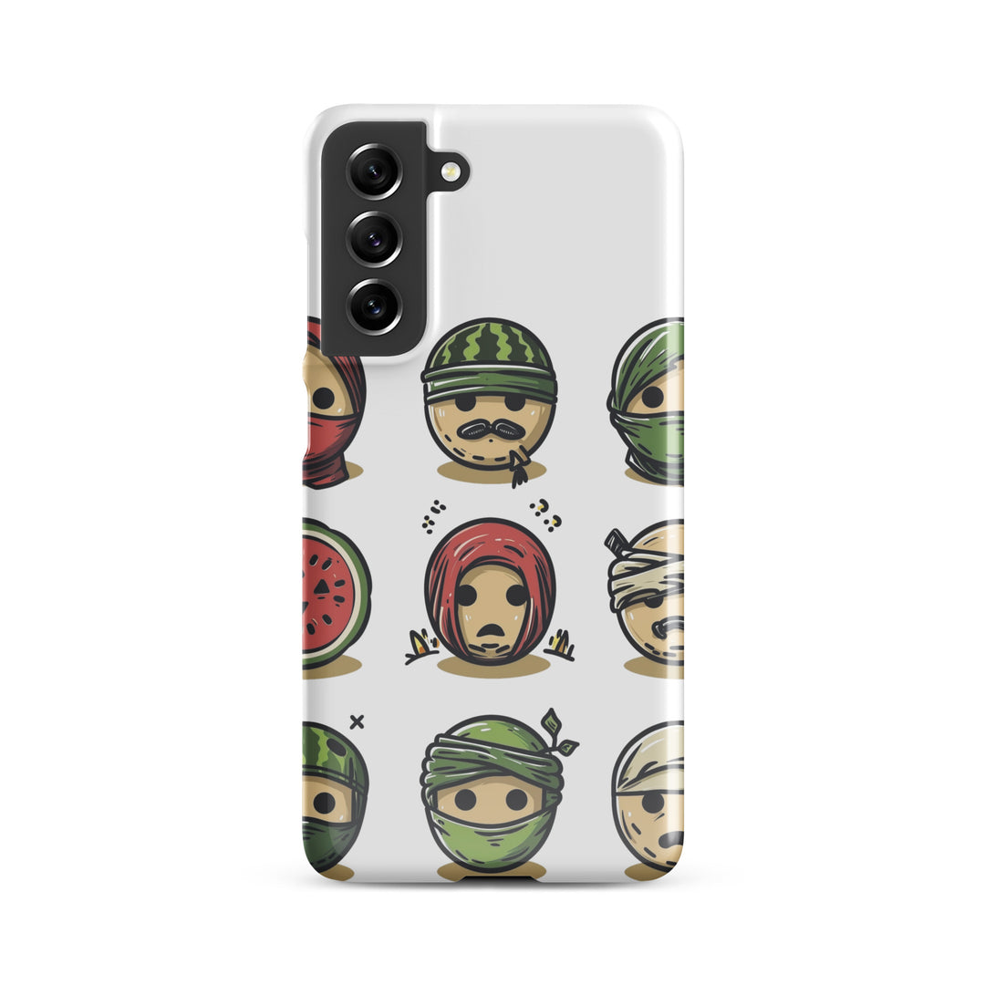 Snap case for Samsung® - Palestine Emoji, Samsung Glossy Samsung Galaxy S21 Fe