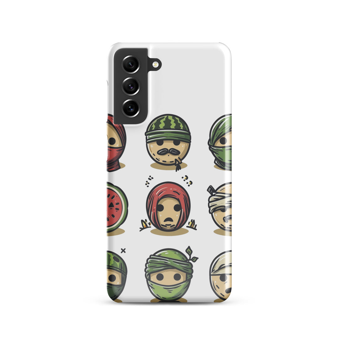 Snap case for Samsung® - Palestine Emoji, Samsung Glossy Samsung Galaxy S21
