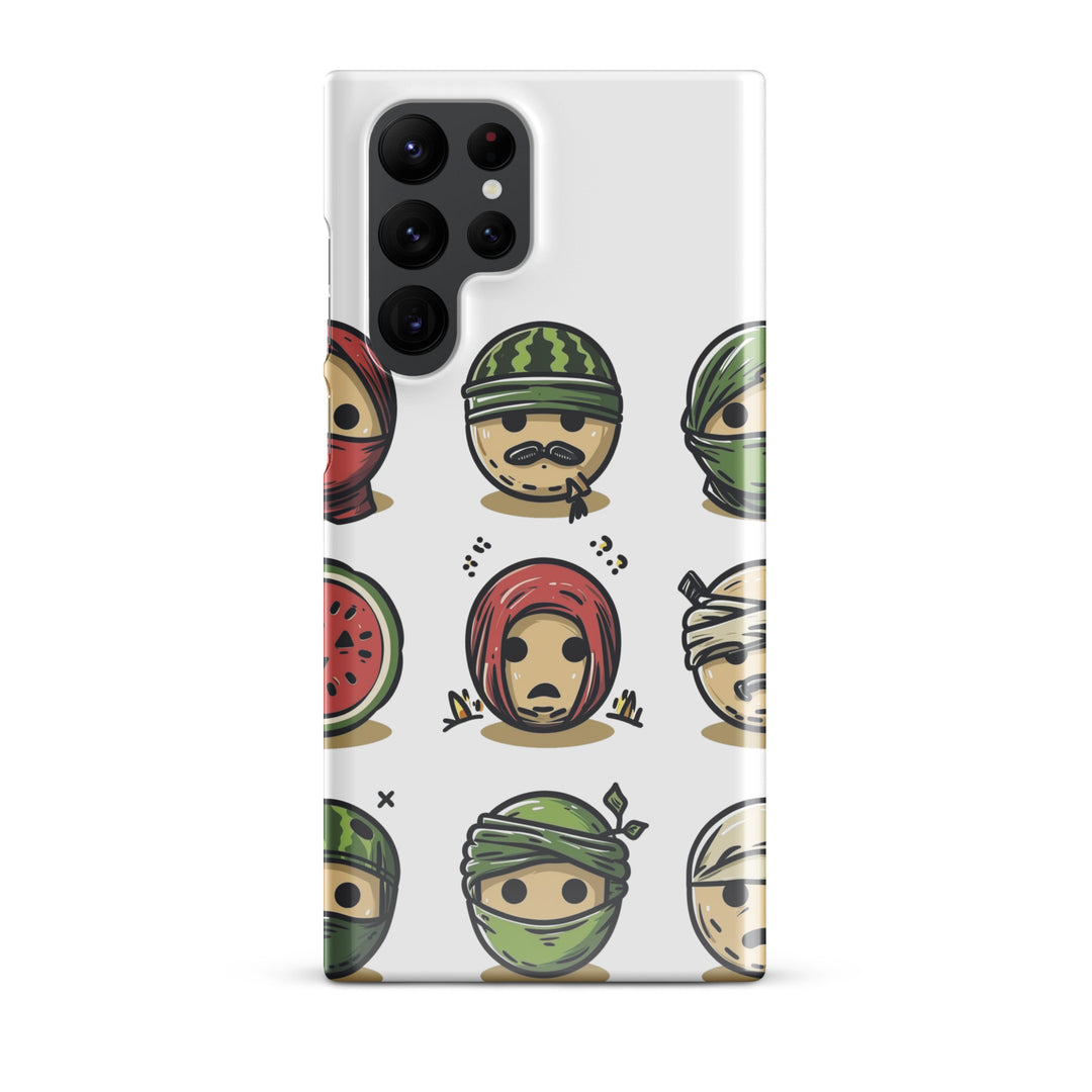 Snap case for Samsung® - Palestine Emoji, Samsung Glossy Samsung Galaxy S22 Ultra