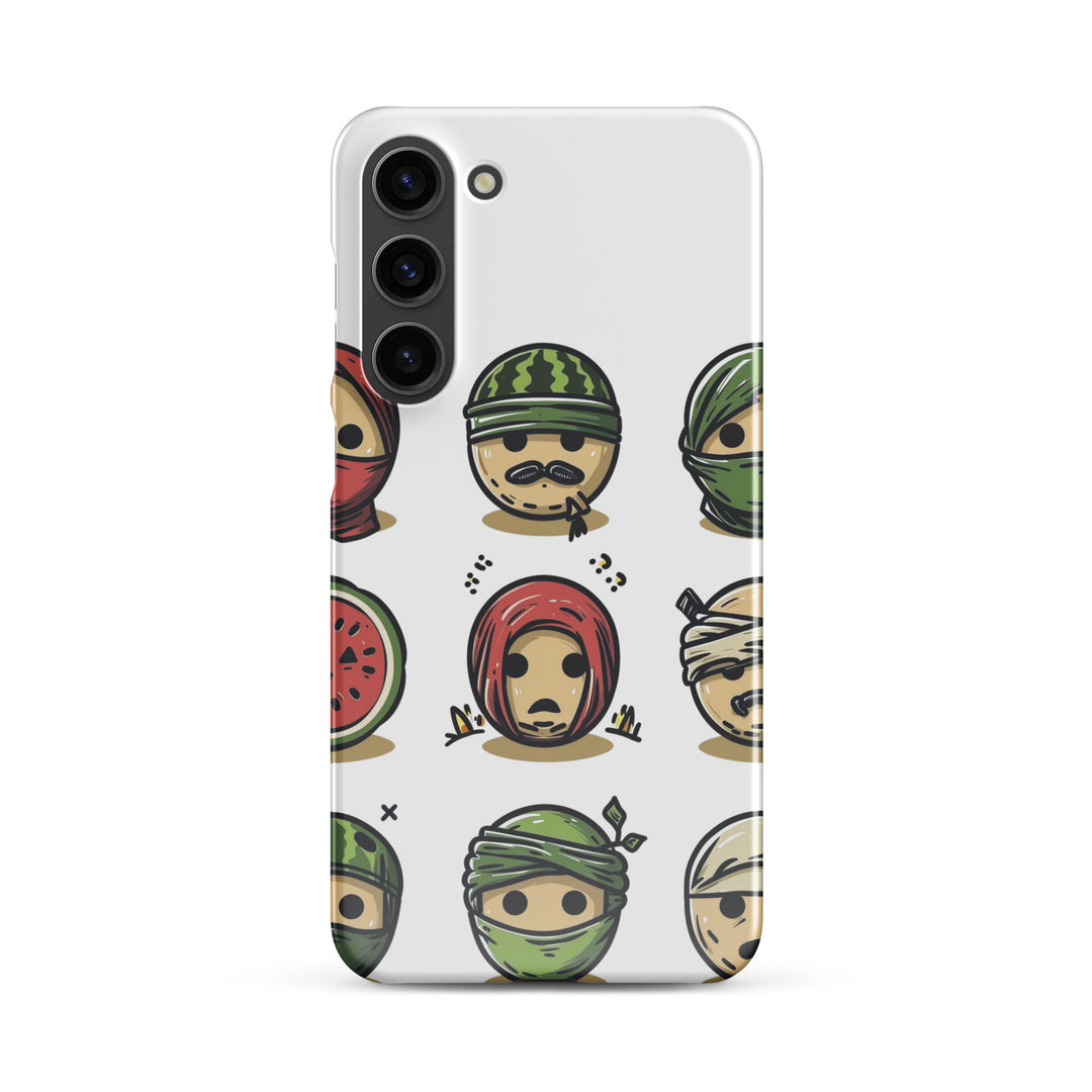 Snap case for Samsung® - Palestine Emoji, Samsung Glossy Samsung Galaxy S23 Plus