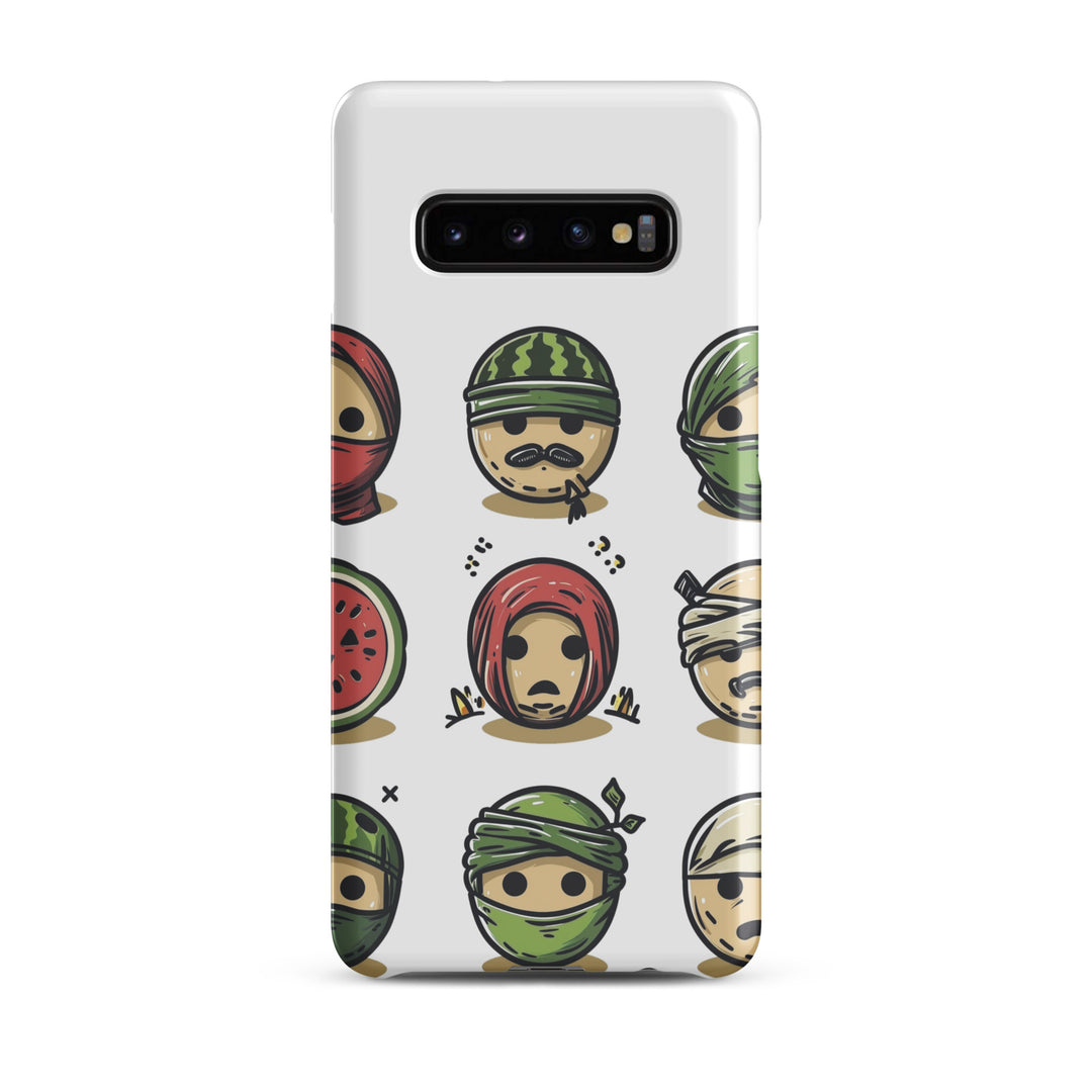 Snap case for Samsung® - Palestine Emoji, Samsung Matte Samsung Galaxy S10 Plus