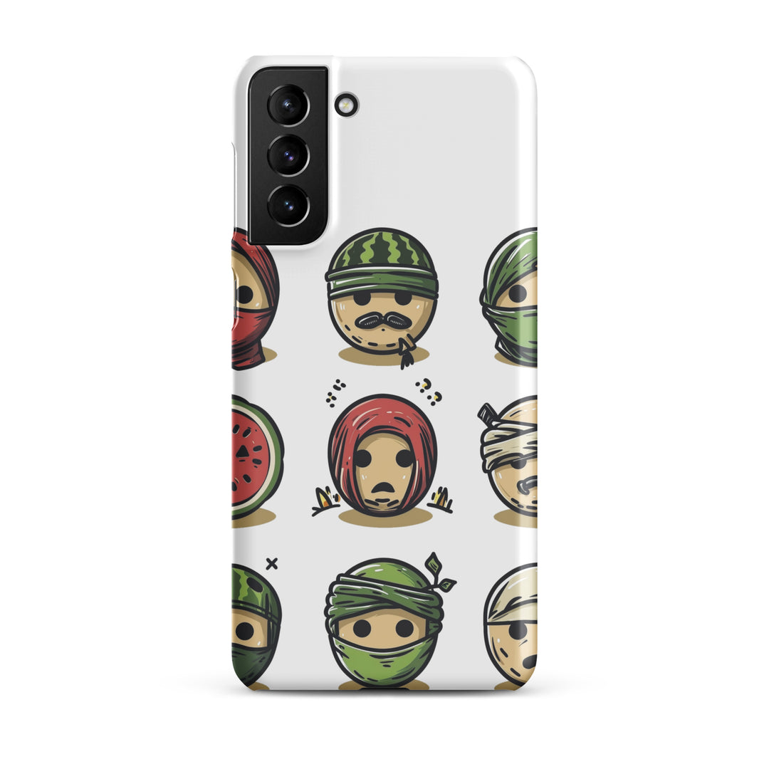 Snap case for Samsung® - Palestine Emoji, Samsung Matte Samsung Galaxy S21 Plus
