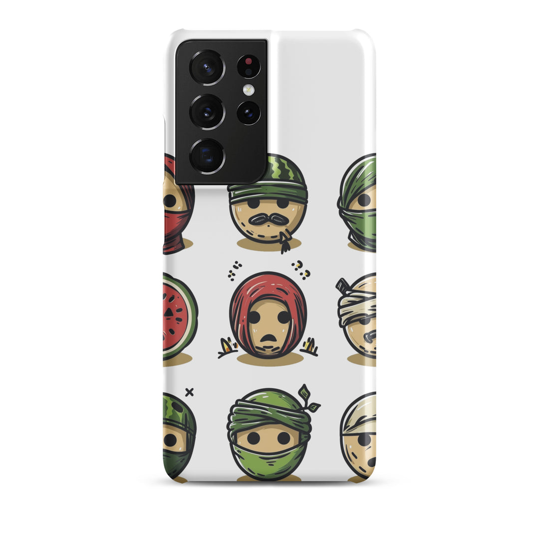 Snap case for Samsung® - Palestine Emoji, Samsung Matte Samsung Galaxy S21 Ultra