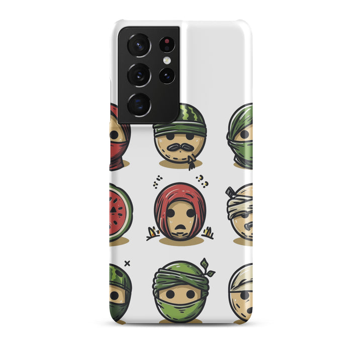 Snap case for Samsung® - Palestine Emoji, Samsung Matte Samsung Galaxy S21 Ultra