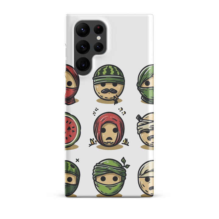 Snap case for Samsung® - Palestine Emoji, Samsung Matte Samsung Galaxy S22 Ultra