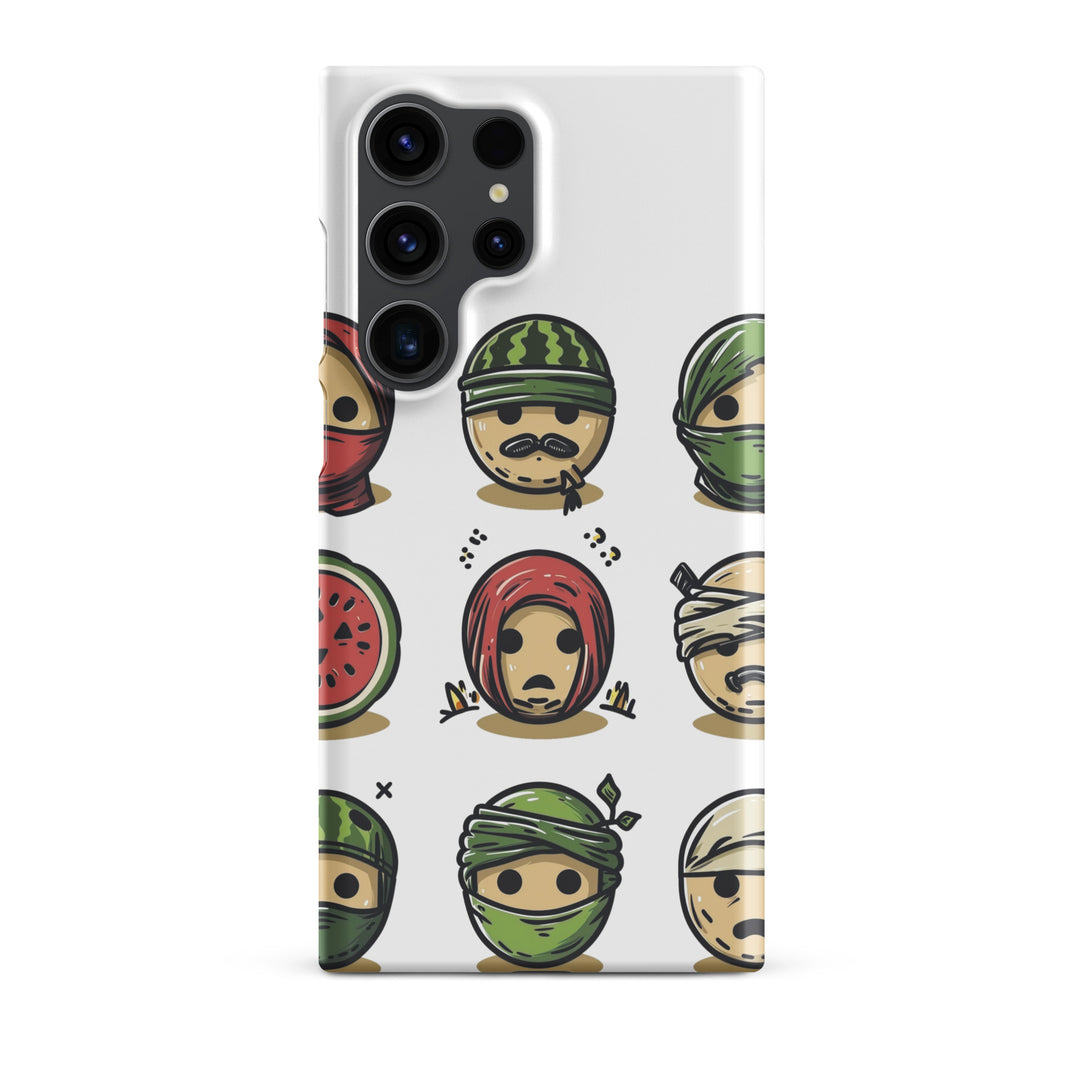 Snap case for Samsung® - Palestine Emoji, Samsung Matte Samsung Galaxy S23 Ultra