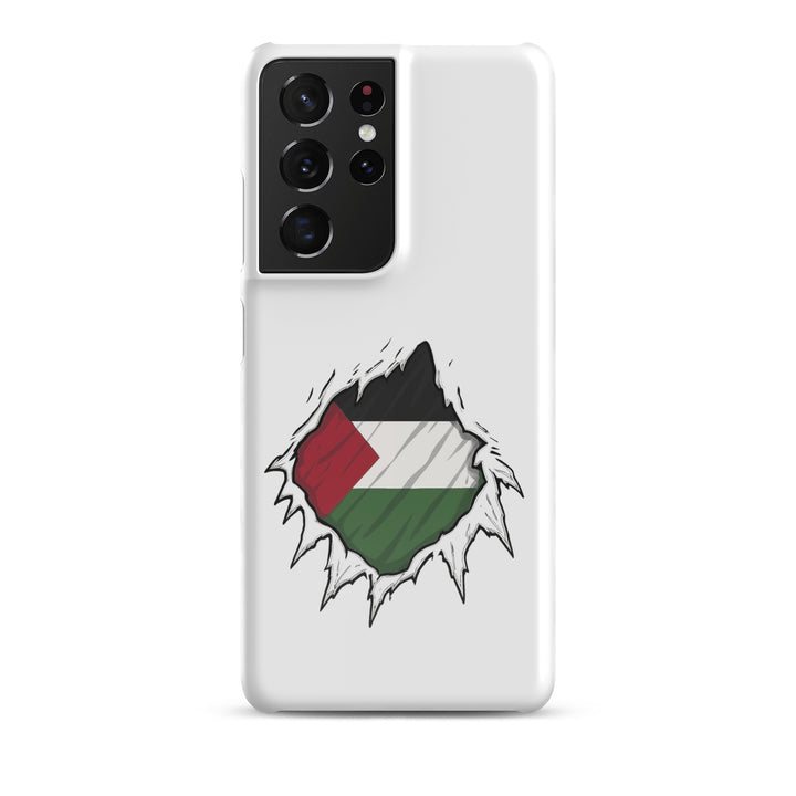 Snap case for Samsung® - Palestine Hero, Samsung Glossy Samsung Galaxy S21 Ultra