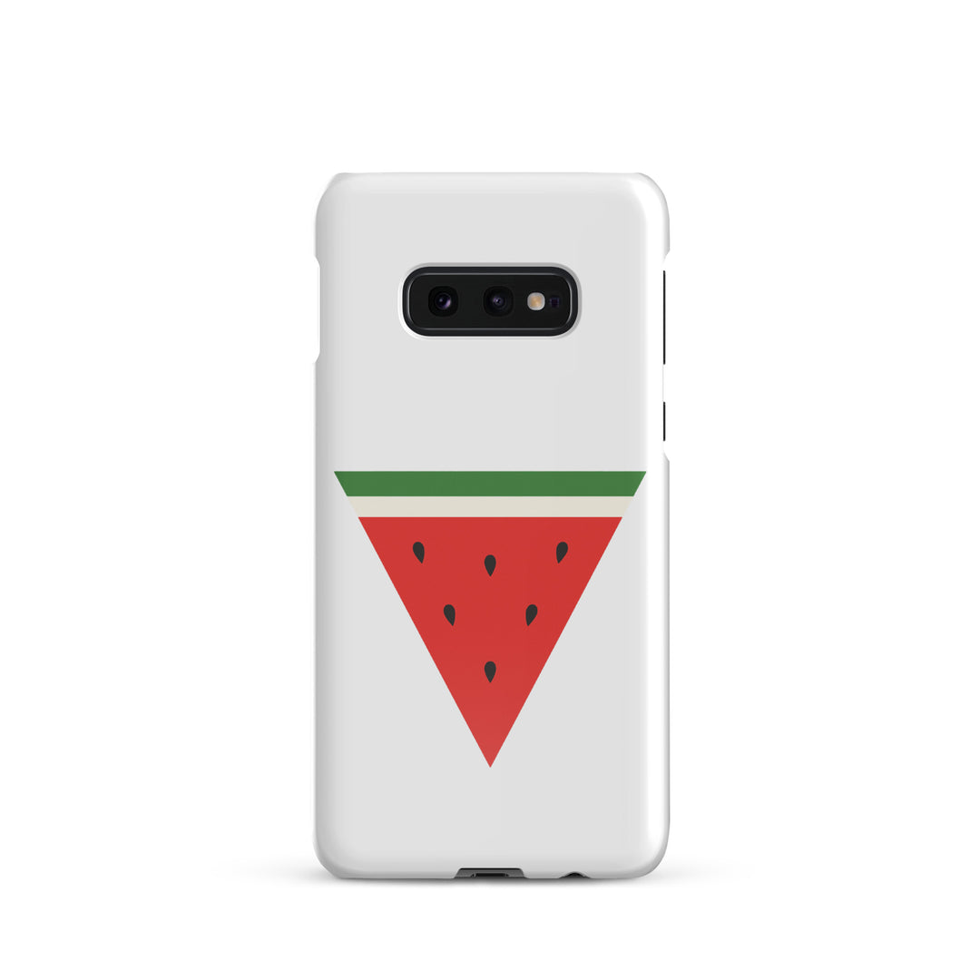 Snap case for Samsung® - Triangle Watermelon, Samsung Glossy Samsung Galaxy S10e