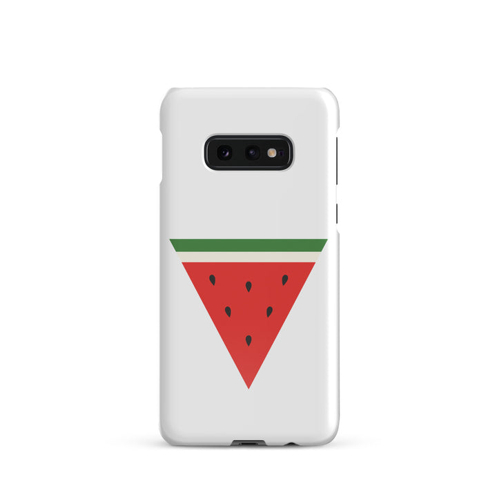 Snap case for Samsung® - Triangle Watermelon, Samsung Glossy Samsung Galaxy S10e