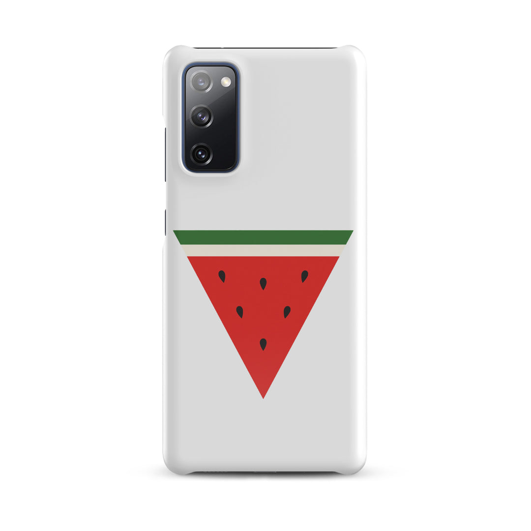 Snap case for Samsung® - Triangle Watermelon, Samsung Glossy Samsung Galaxy S20 Fe