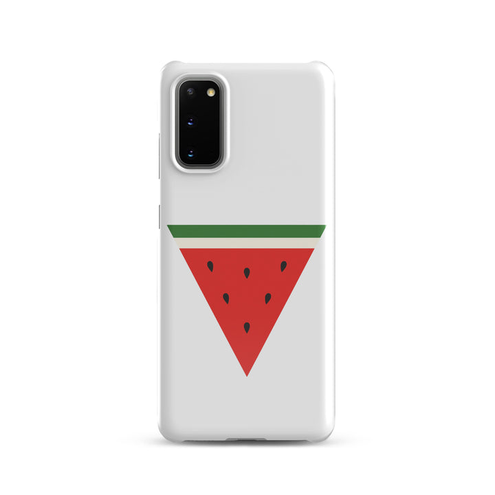 Snap case for Samsung® - Triangle Watermelon, Samsung Glossy Samsung Galaxy S20