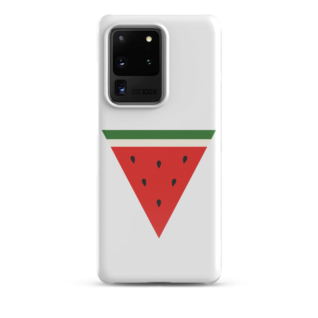 Snap case for Samsung® - Triangle Watermelon, Samsung Glossy Samsung Galaxy S20 Ultra