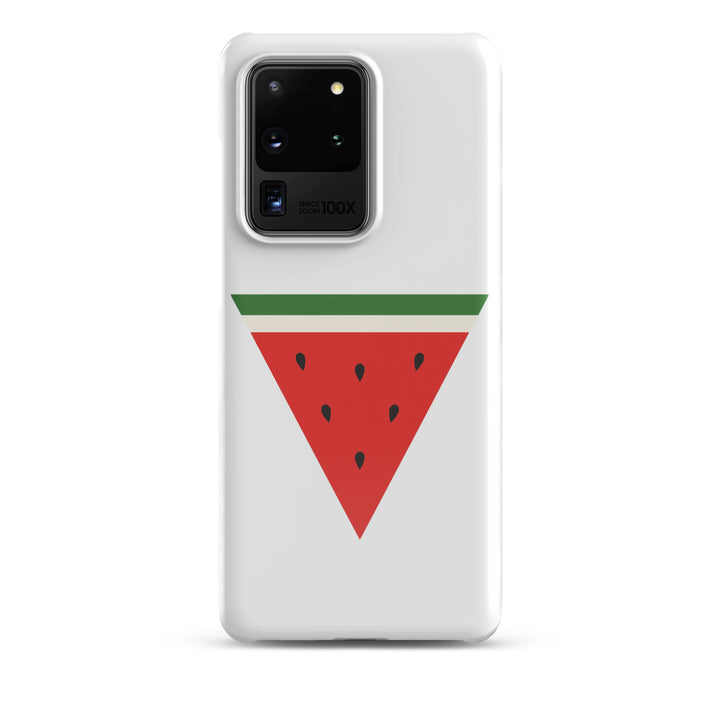 Snap case for Samsung® - Triangle Watermelon, Samsung Glossy Samsung Galaxy S20 Ultra
