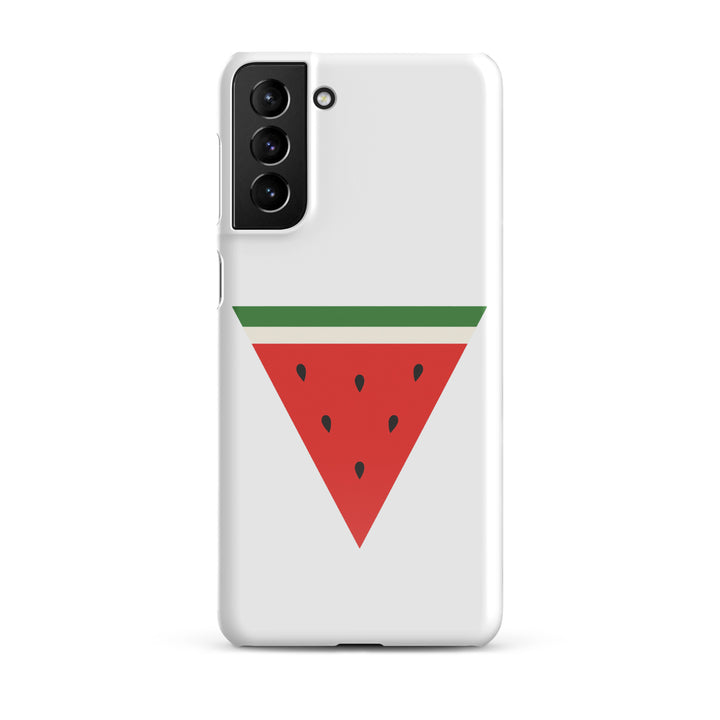 Snap case for Samsung® - Triangle Watermelon, Samsung Glossy Samsung Galaxy S21 Plus