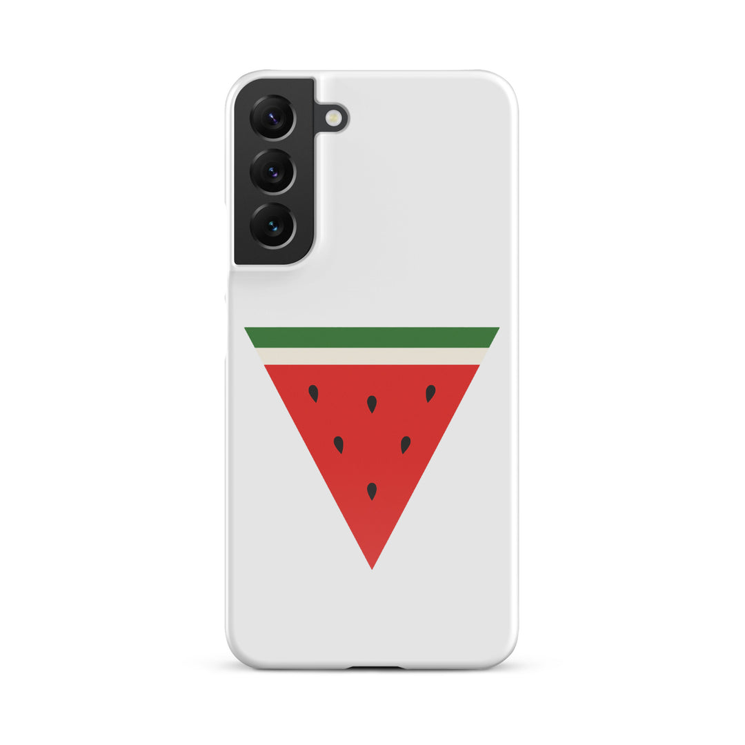 Snap case for Samsung® - Triangle Watermelon, Samsung Glossy Samsung Galaxy S22 Plus