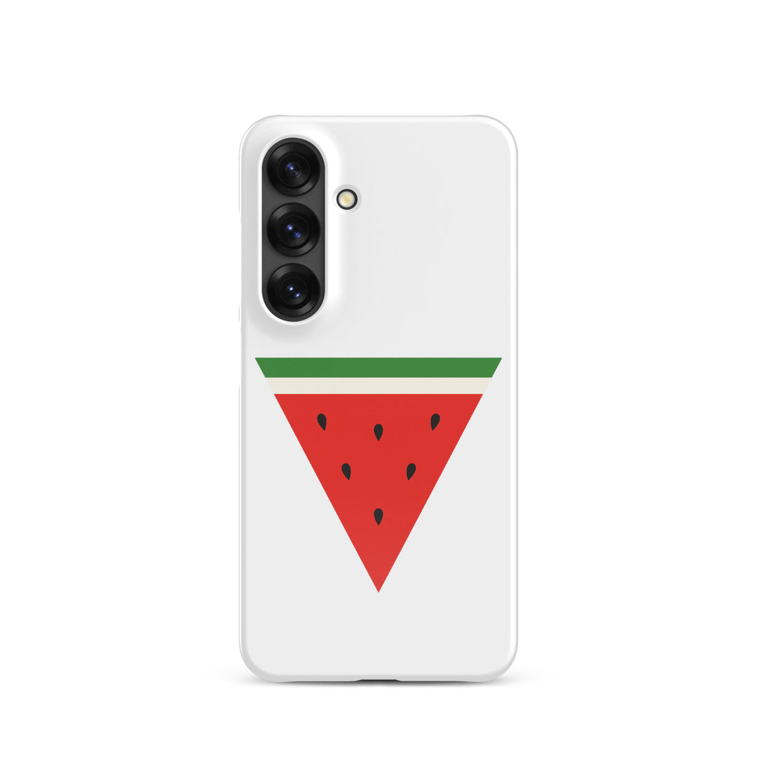 Snap case for Samsung® - Triangle Watermelon, Samsung Glossy Samsung Galaxy S25