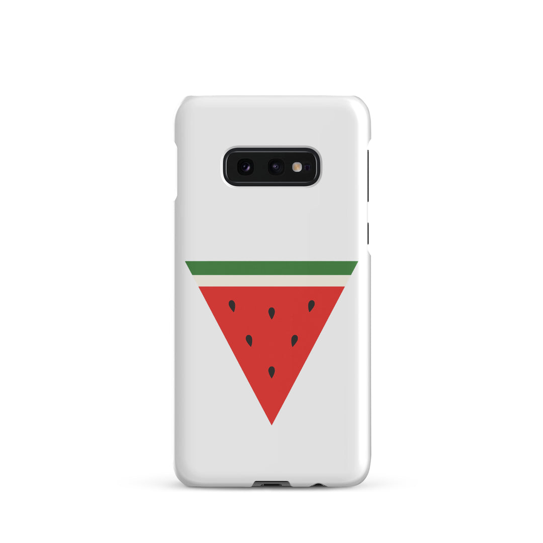 Snap case for Samsung® - Triangle Watermelon, Samsung Matte Samsung Galaxy S10e