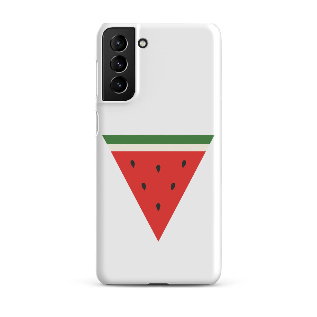 Snap case for Samsung® - Triangle Watermelon, Samsung Matte Samsung Galaxy S21 Plus