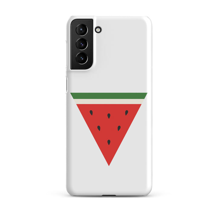 Snap case for Samsung® - Triangle Watermelon, Samsung Matte Samsung Galaxy S21 Plus