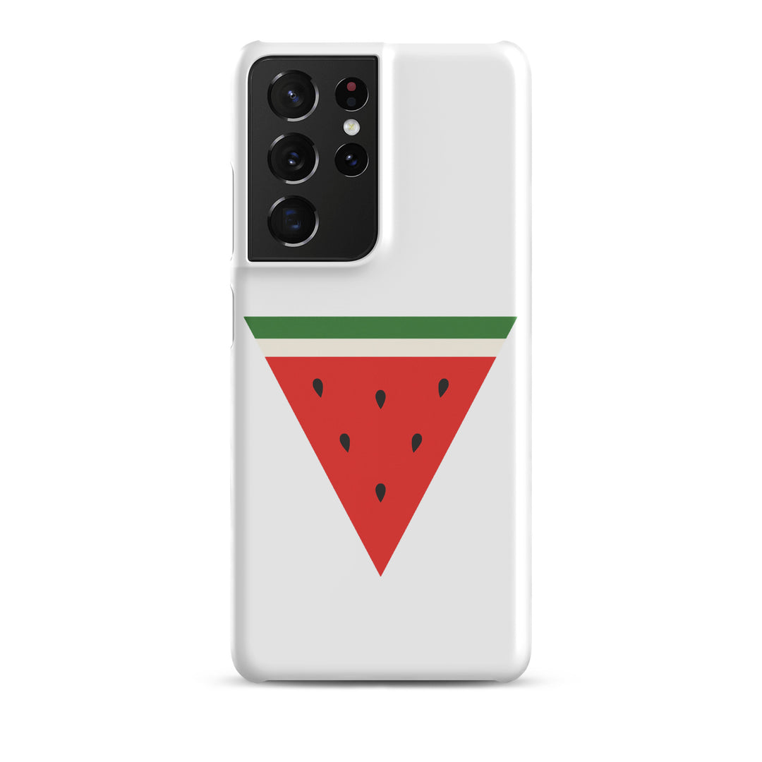 Snap case for Samsung® - Triangle Watermelon, Samsung Matte Samsung Galaxy S21 Ultra