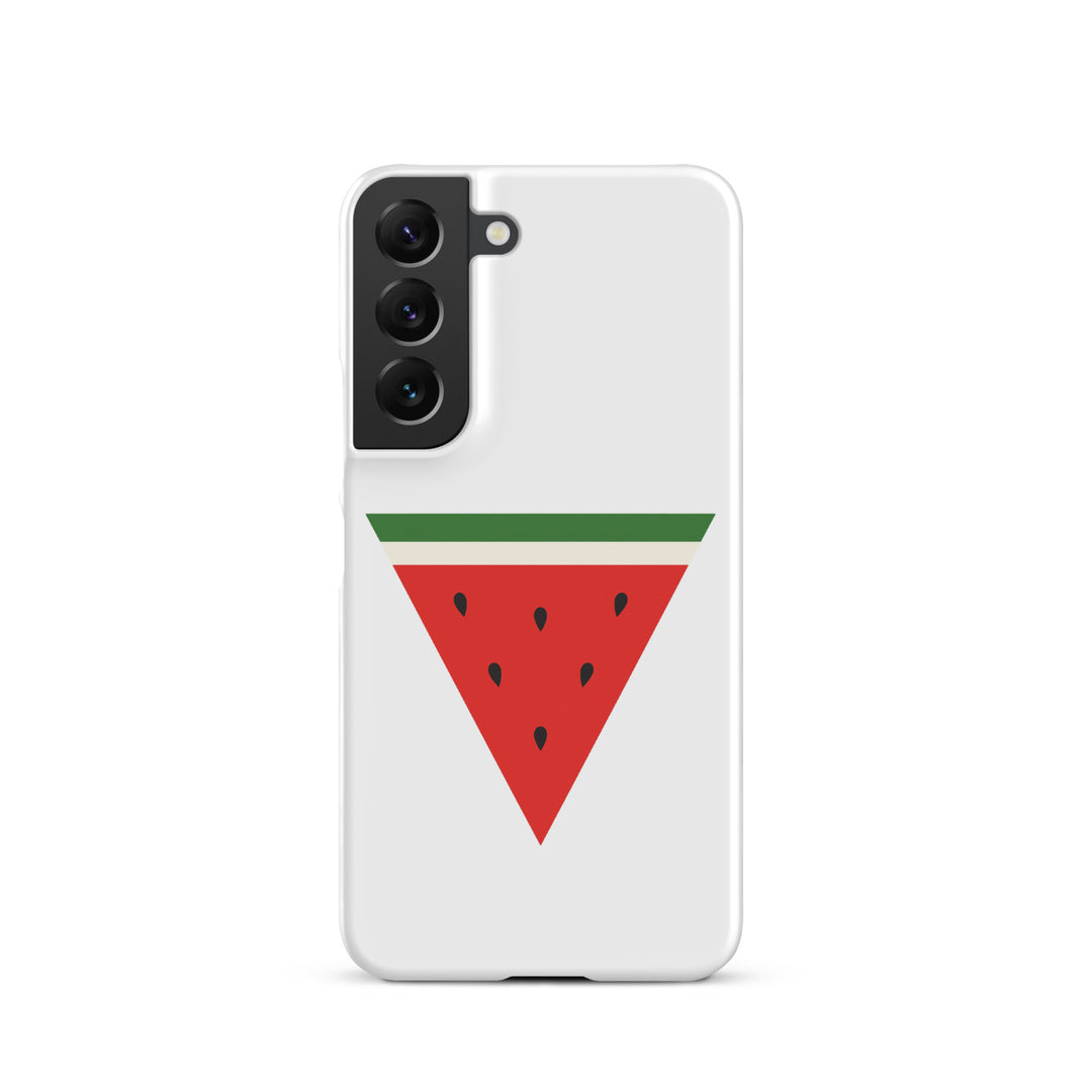 Snap case for Samsung® - Triangle Watermelon, Samsung Matte Samsung Galaxy S22