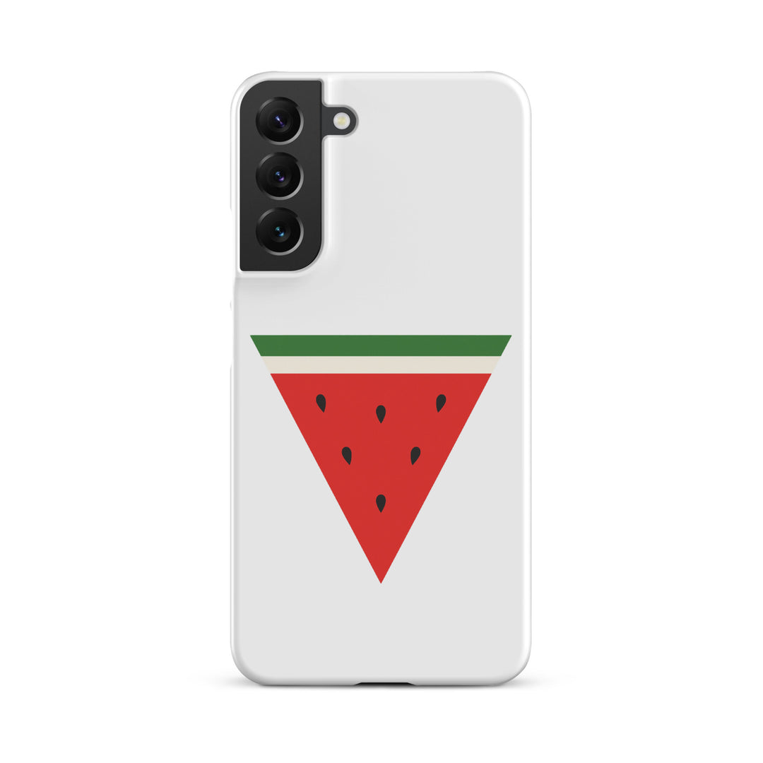 Snap case for Samsung® - Triangle Watermelon, Samsung Matte Samsung Galaxy S22 Plus