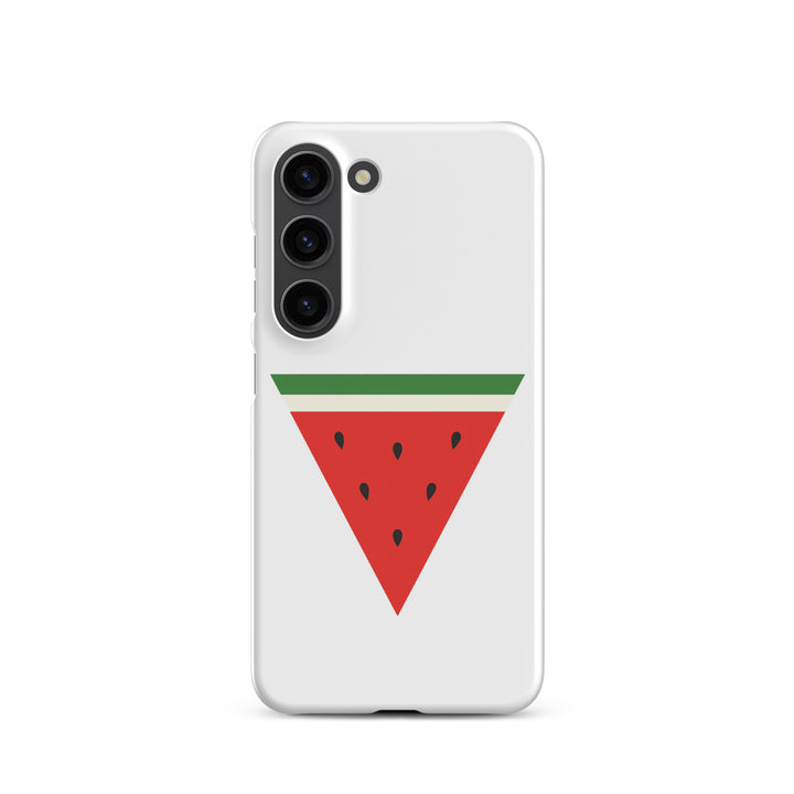 Snap case for Samsung® - Triangle Watermelon, Samsung Matte Samsung Galaxy S23