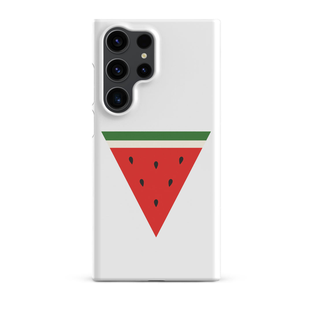 Snap case for Samsung® - Triangle Watermelon, Samsung Matte Samsung Galaxy S23 Ultra