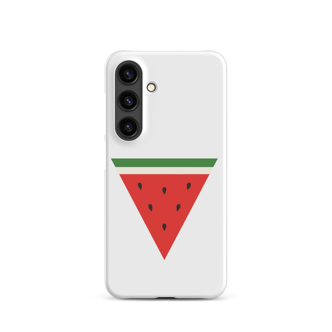 Snap case for Samsung® - Triangle Watermelon, Samsung Matte Samsung Galaxy S24