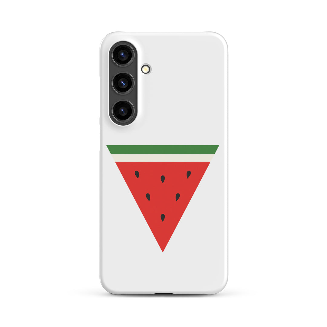 Snap case for Samsung® - Triangle Watermelon, Samsung Matte Samsung Galaxy S24 Plus