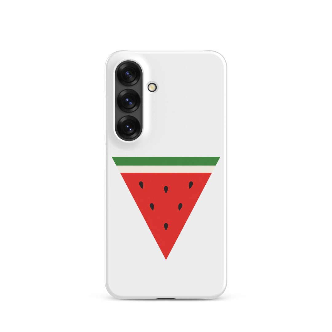 Snap case for Samsung® - Triangle Watermelon, Samsung Matte Samsung Galaxy S25