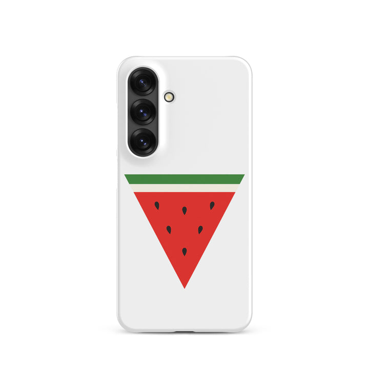 Snap case for Samsung® - Triangle Watermelon, Samsung Matte Samsung Galaxy S25