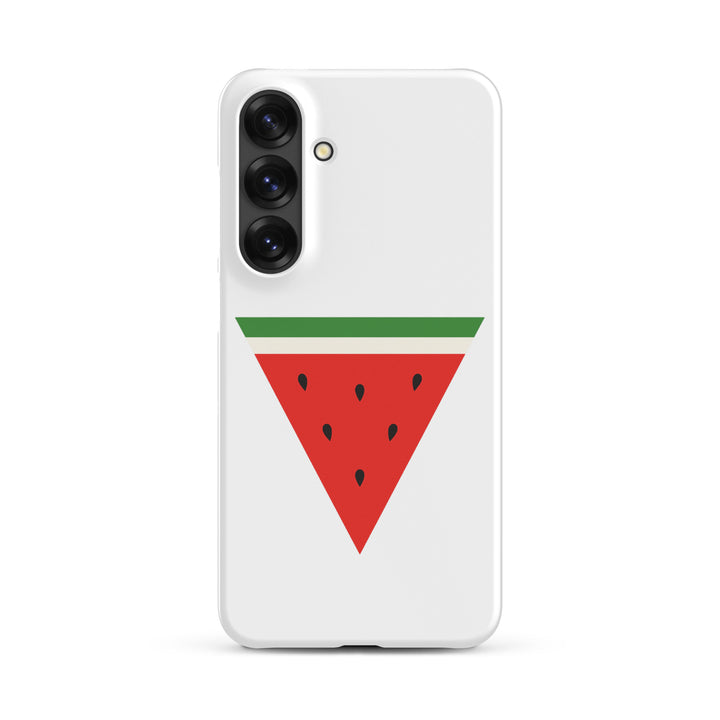 Snap case for Samsung® - Triangle Watermelon, Samsung Matte Samsung Galaxy S25 Plus