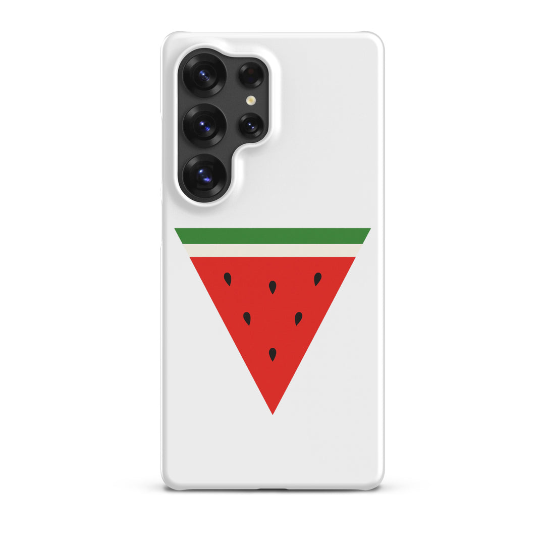 Snap case for Samsung® - Triangle Watermelon, Samsung Matte Samsung Galaxy S25 Ultra