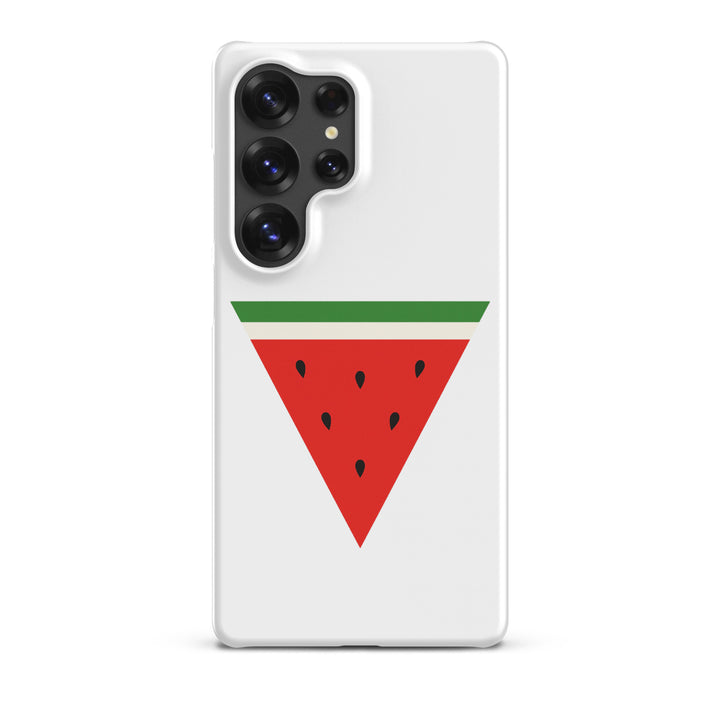 Snap case for Samsung® - Triangle Watermelon, Samsung Matte Samsung Galaxy S25 Ultra