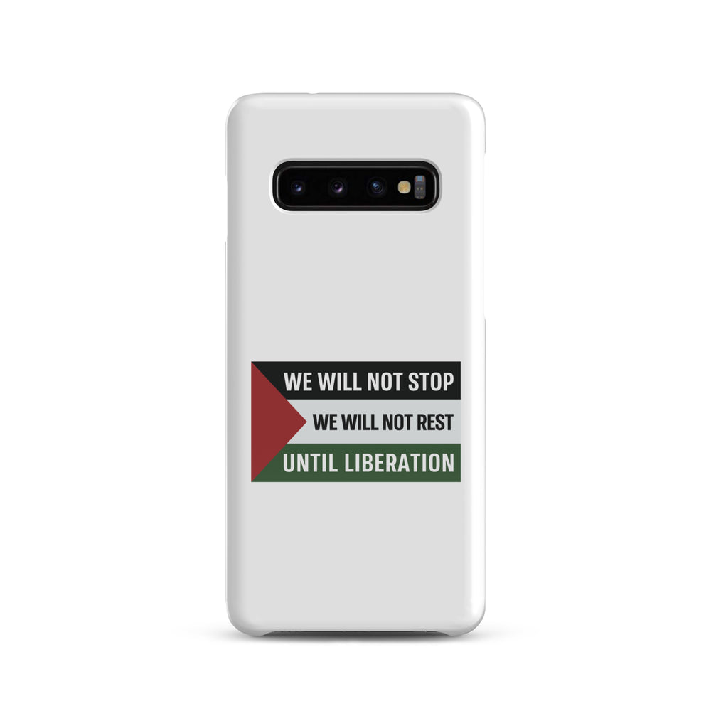 Snap Case for Samsung® - We Will Not Stop, Samsung Glossy Samsung Galaxy S10