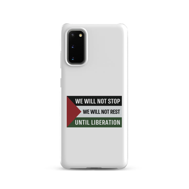 Snap Case for Samsung® - We Will Not Stop, Samsung Glossy Samsung Galaxy S20