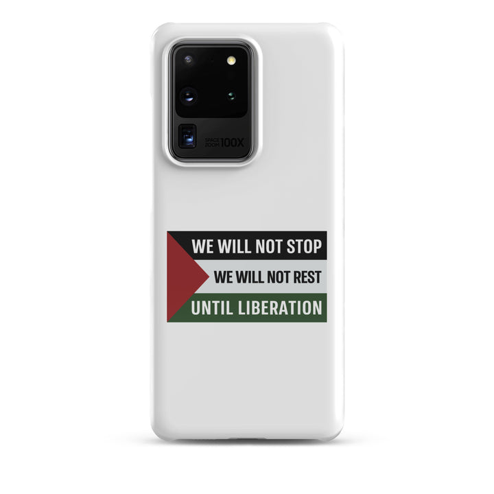 Snap Case for Samsung® - We Will Not Stop, Samsung Glossy Samsung Galaxy S20 Ultra