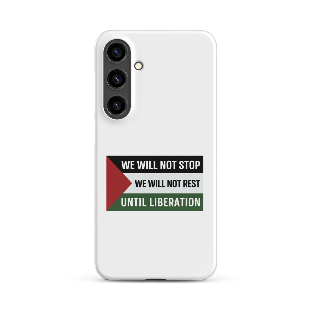 Snap Case for Samsung® - We Will Not Stop, Samsung Glossy Samsung Galaxy S24 Plus