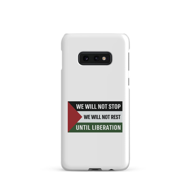 Snap Case for Samsung® - We Will Not Stop, Samsung Matte Samsung Galaxy S10e